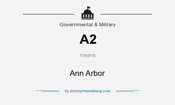 What does A2 mean? It stands for Ann Arbor