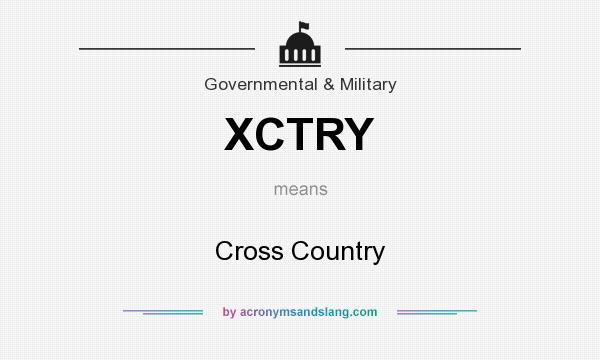 What does XCTRY mean? It stands for Cross Country