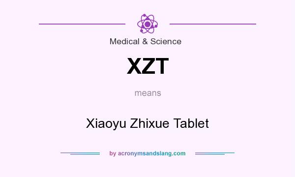 What does XZT mean? It stands for Xiaoyu Zhixue Tablet
