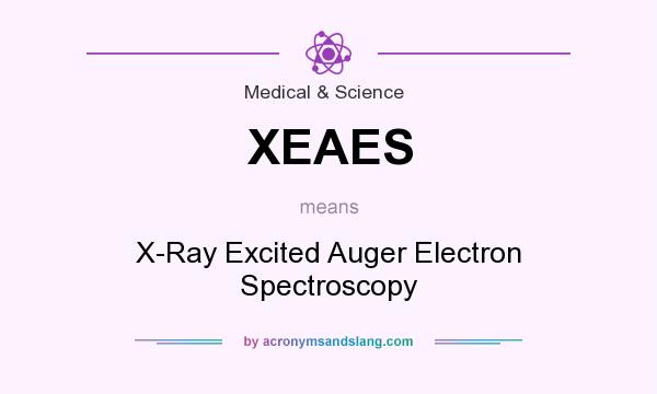 What does XEAES mean? It stands for X-Ray Excited Auger Electron Spectroscopy