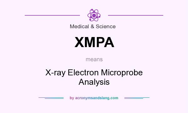What does XMPA mean? It stands for X-ray Electron Microprobe Analysis