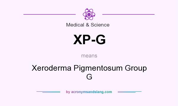What does XP-G mean? It stands for Xeroderma Pigmentosum Group G