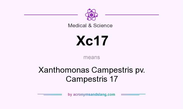 What does Xc17 mean? It stands for Xanthomonas Campestris pv. Campestris 17