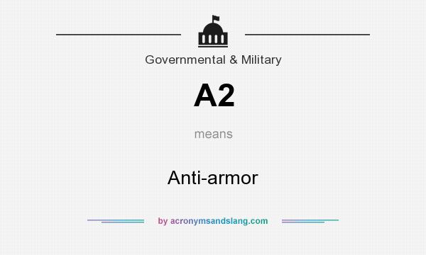 What does A2 mean? It stands for Anti-armor