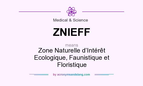 What does ZNIEFF mean? It stands for Zone Naturelle d’Intérêt Ecologique, Faunistique et Floristique