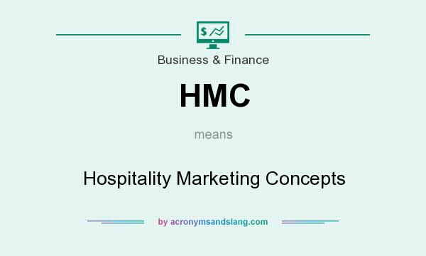 What does HMC mean? It stands for Hospitality Marketing Concepts