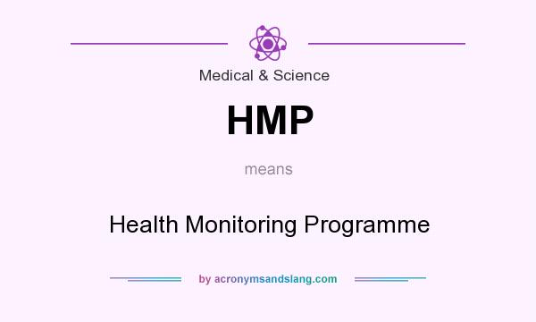 What does HMP mean? It stands for Health Monitoring Programme