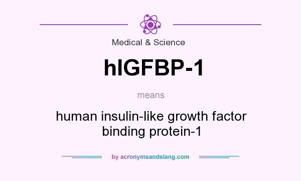 What does hIGFBP-1 mean? It stands for human insulin-like growth factor binding protein-1