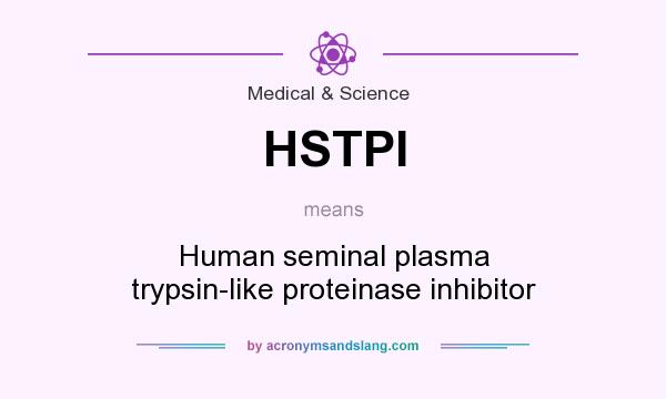 What does HSTPI mean? It stands for Human seminal plasma trypsin-like proteinase inhibitor