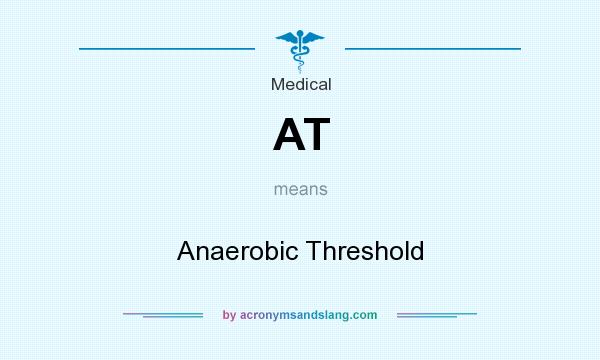 What does AT mean? It stands for Anaerobic Threshold
