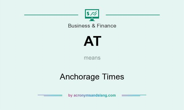 What does AT mean? It stands for Anchorage Times