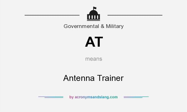 What does AT mean? It stands for Antenna Trainer