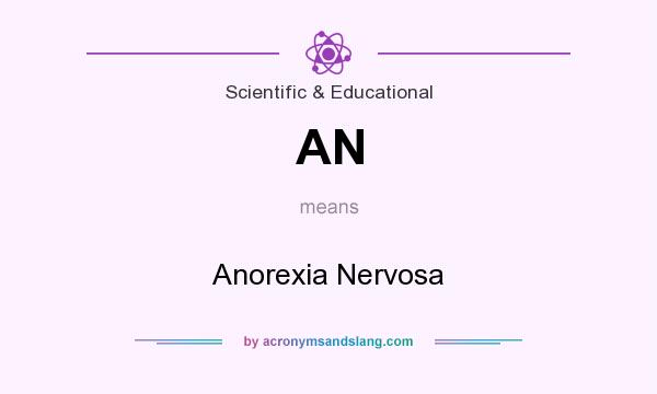 What does AN mean? It stands for Anorexia Nervosa