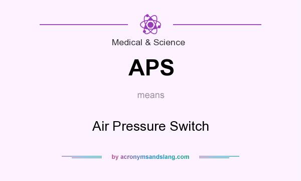 What does APS mean? It stands for Air Pressure Switch