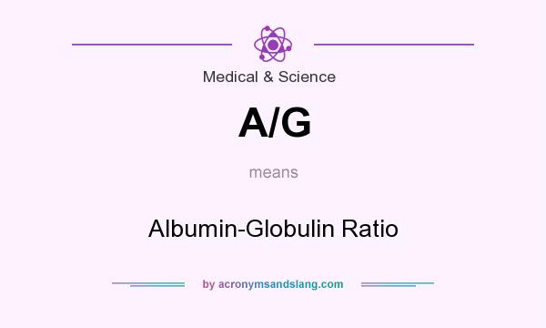 What does A/G mean? It stands for Albumin-Globulin Ratio