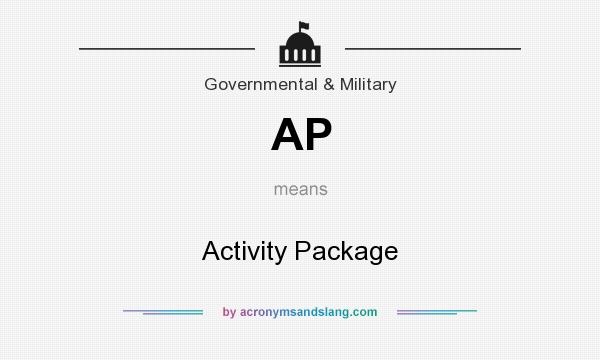 What does AP mean? It stands for Activity Package