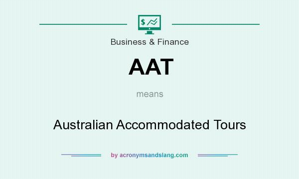 What does AAT mean? It stands for Australian Accommodated Tours