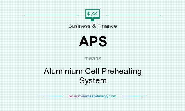 What does APS mean? It stands for Aluminium Cell Preheating System