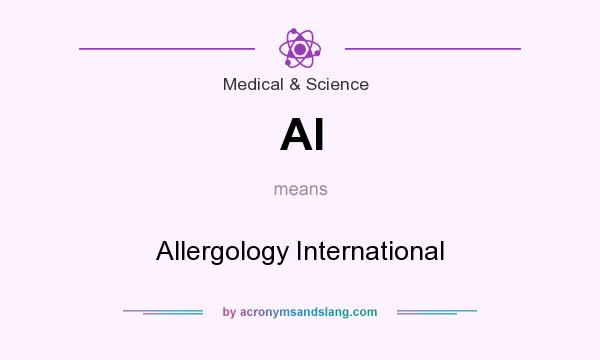 What does AI mean? It stands for Allergology International