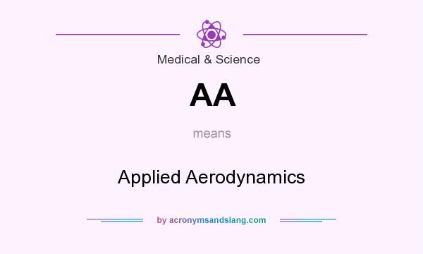 What does AA mean? It stands for Applied Aerodynamics