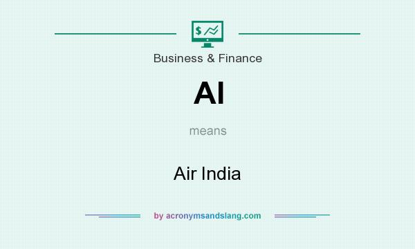 What does AI mean? It stands for Air India
