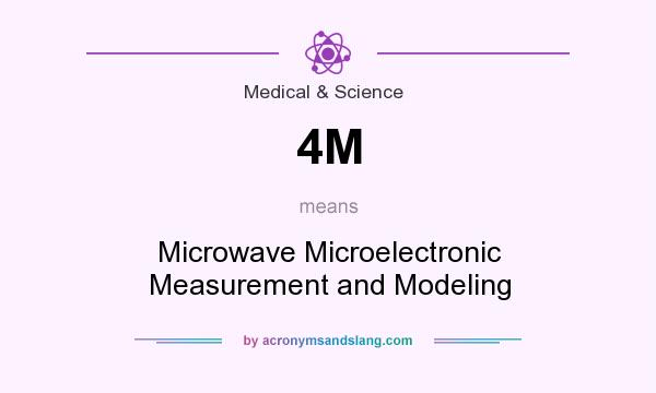 What does 4M mean? It stands for Microwave Microelectronic Measurement and Modeling
