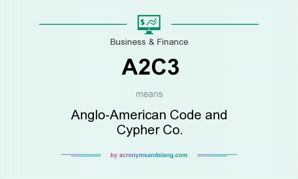 What does A2C3 mean? It stands for Anglo-American Code and Cypher Co.
