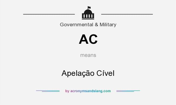 What does AC mean? It stands for Apelação Cível