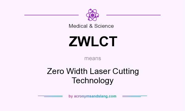 What does ZWLCT mean? It stands for Zero Width Laser Cutting Technology