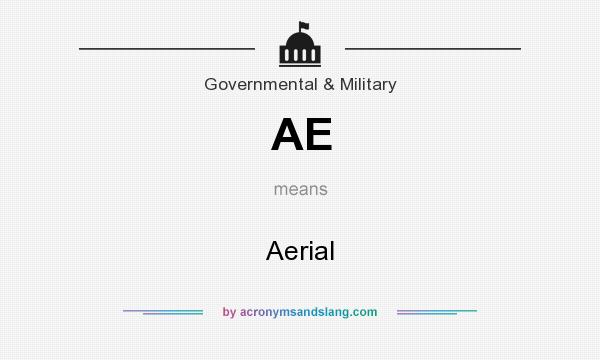 What does AE mean? It stands for Aerial
