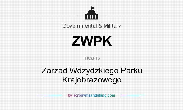 What does ZWPK mean? It stands for Zarzad Wdzydzkiego Parku Krajobrazowego