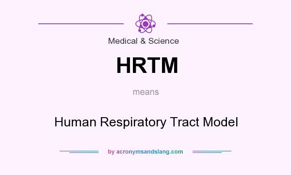 What does HRTM mean? It stands for Human Respiratory Tract Model