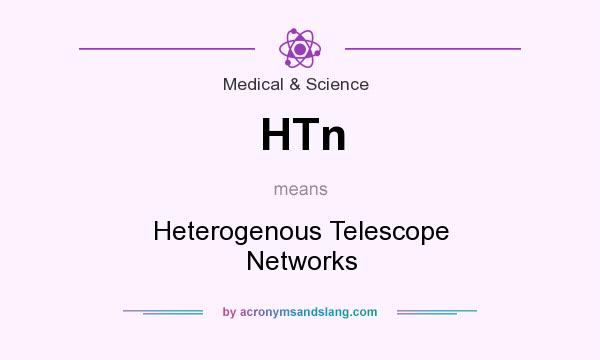 What does HTn mean? It stands for Heterogenous Telescope Networks