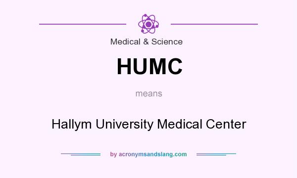 What does HUMC mean? It stands for Hallym University Medical Center