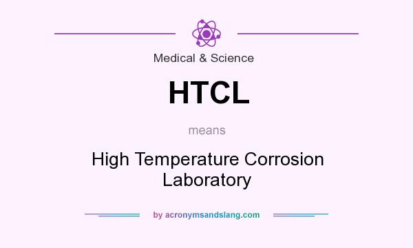 What does HTCL mean? It stands for High Temperature Corrosion Laboratory