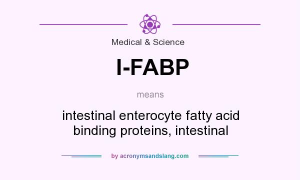 What does I-FABP mean? It stands for intestinal enterocyte fatty acid binding proteins, intestinal