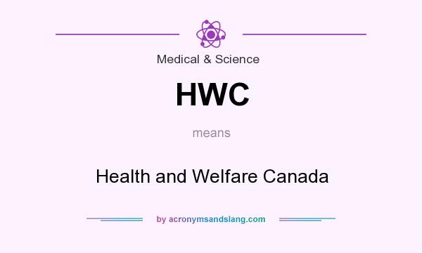 What does HWC mean? It stands for Health and Welfare Canada