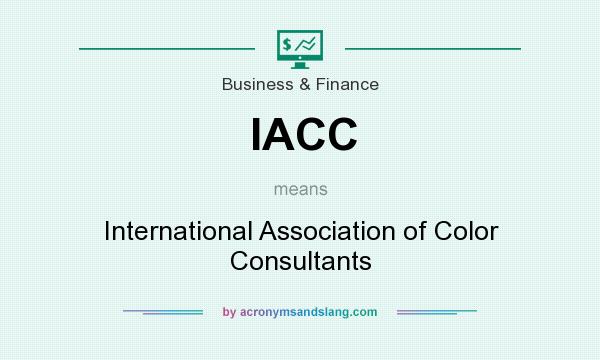 What does IACC mean? It stands for International Association of Color Consultants