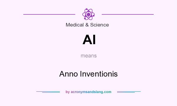 What does AI mean? It stands for Anno Inventionis