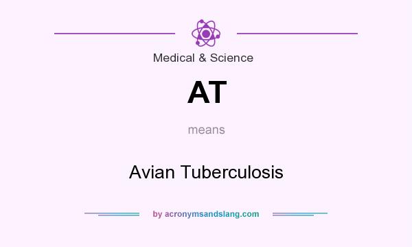What does AT mean? It stands for Avian Tuberculosis