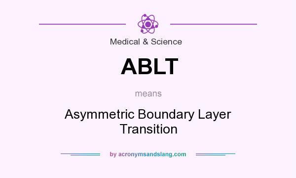 What does ABLT mean? It stands for Asymmetric Boundary Layer Transition