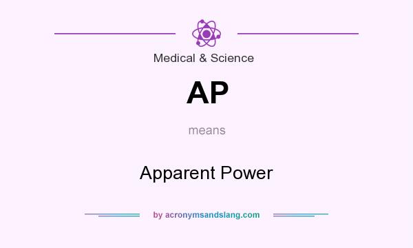 What does AP mean? It stands for Apparent Power