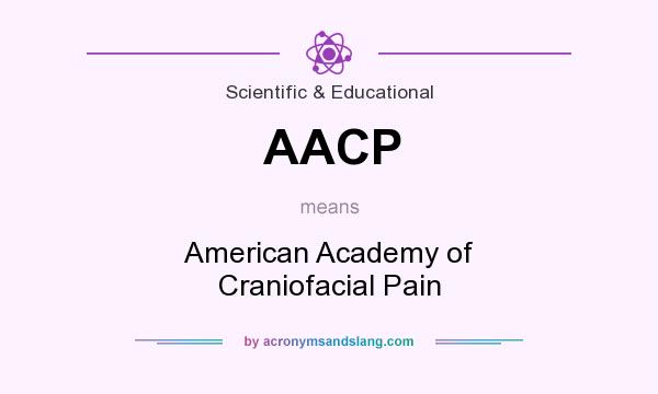 What does AACP mean? It stands for American Academy of Craniofacial Pain