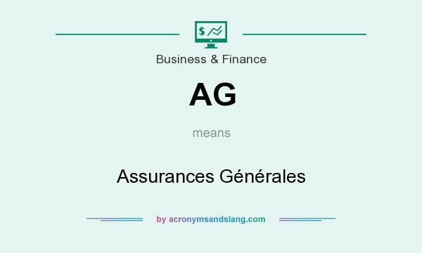 What does AG mean? It stands for Assurances Générales