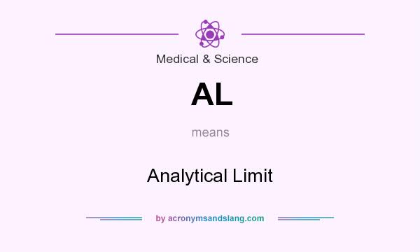What does AL mean? It stands for Analytical Limit