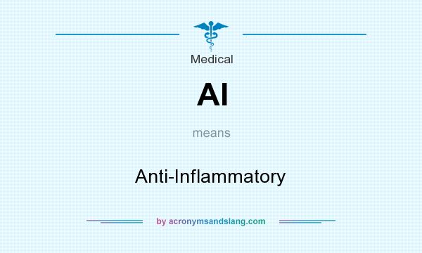 What does AI mean? It stands for Anti-Inflammatory