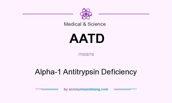 What does AATD mean? It stands for Alpha-1 Antitrypsin Deficiency