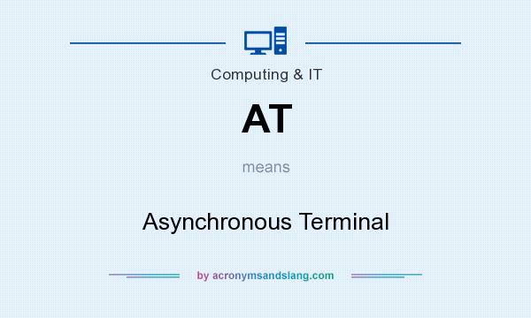What does AT mean? It stands for Asynchronous Terminal