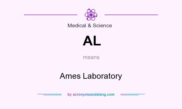 What does AL mean? It stands for Ames Laboratory