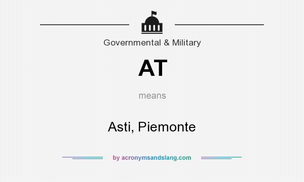 What does AT mean? It stands for Asti, Piemonte